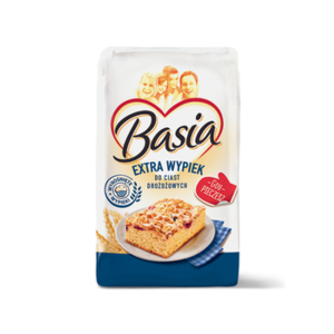 Mąka pszenna Ekstra Wypiek typ 550 Basia 1 kg